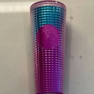 Starbucks Ombré Pink Blue Iced Cup 24oz Cotton Candy